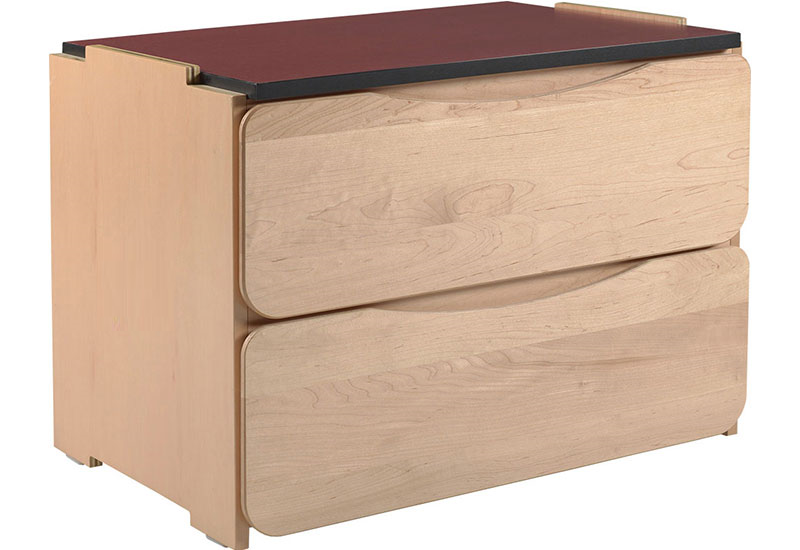 Aero 2 Drawer Stackable Chest